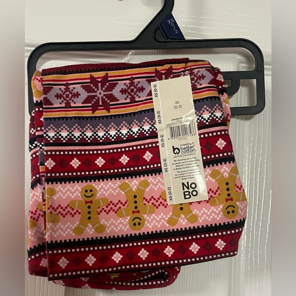 No Boundaries set of two Christmas/Holiday leggings! NWT! Size XS (0-2)
